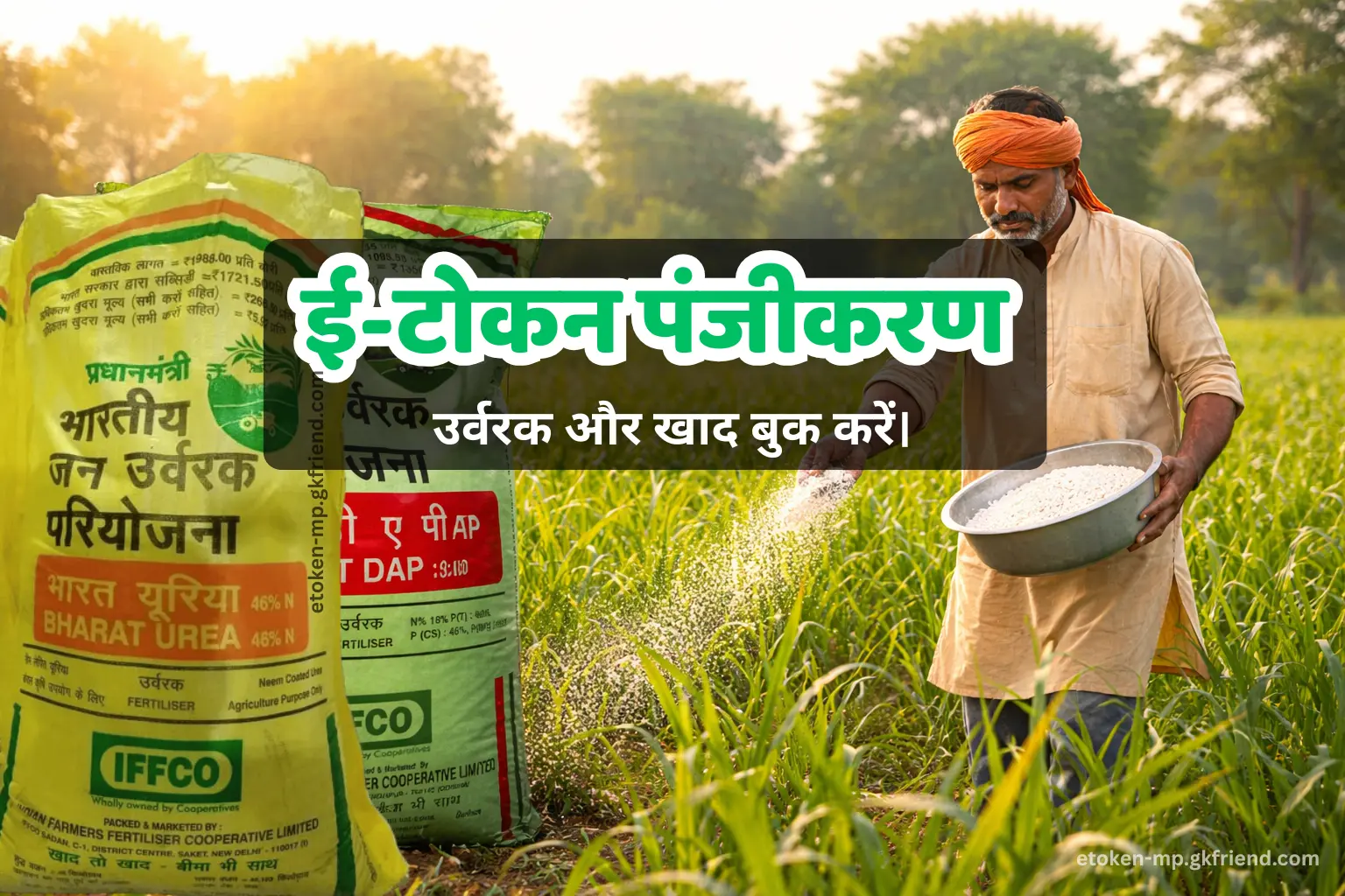 e-Token Registration | Urea & DAP urvarak Booking